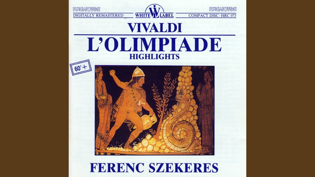 L'Olimpiade: Act I - Dell'aura a sussurar / Senti usignolo / Ride il colle