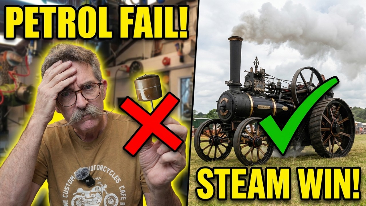 FAILURE TO PROCEED!!!!!! PETROL AND STEAM POWERED