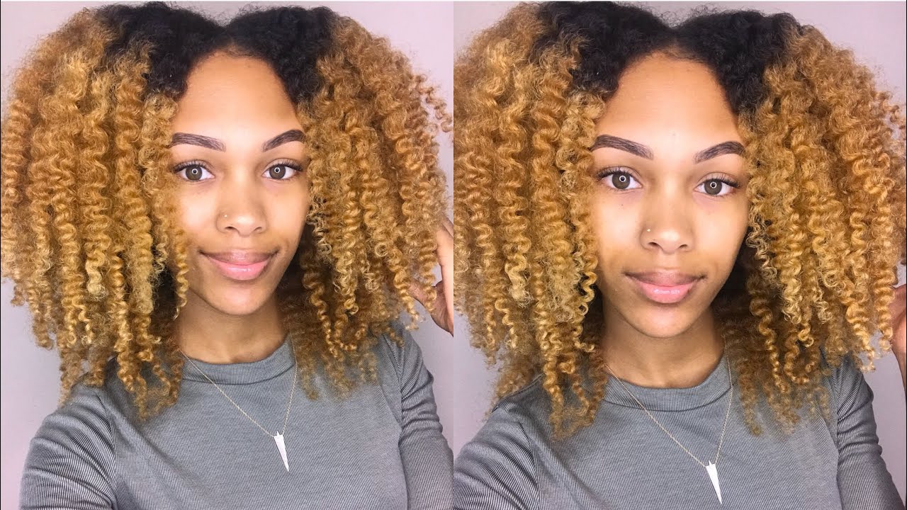 MY MOST VOLUMINOUS + DEFINED TWIST OUT EVER ON BLOW DRIED HAIR