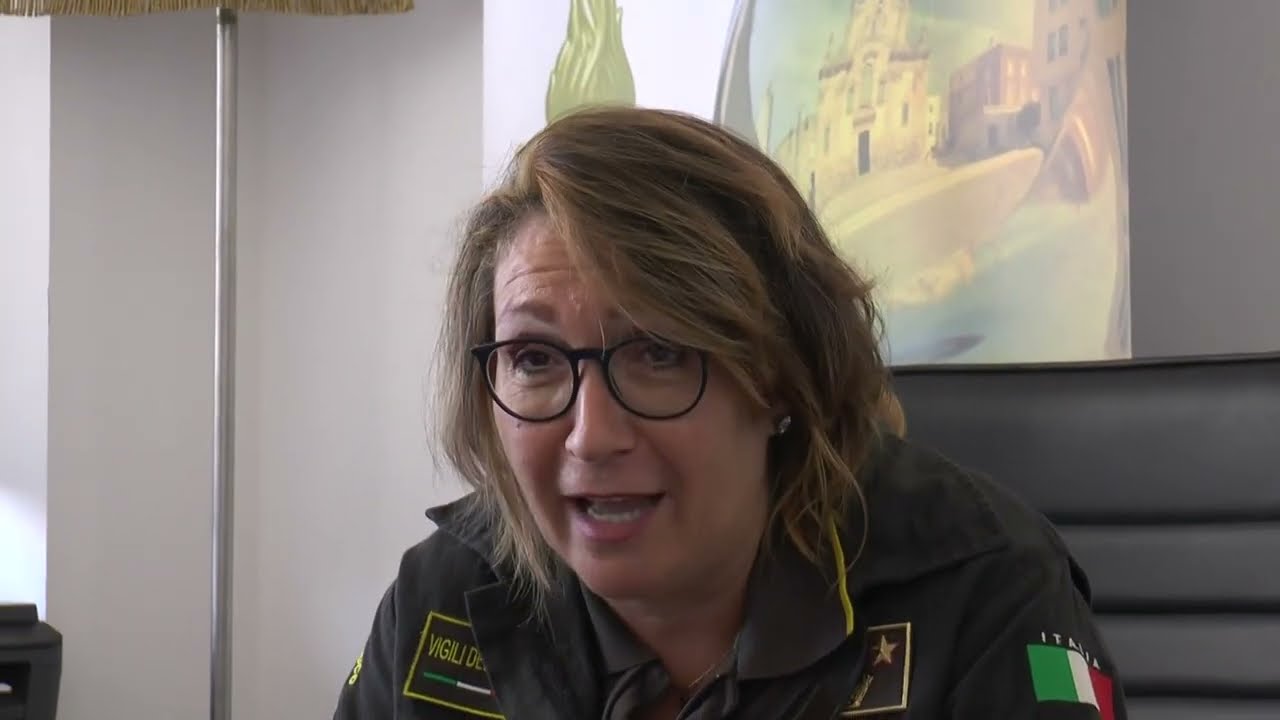 Matera, Maddalena Lisanti nuovo comandante dei Vigili del Fuoco