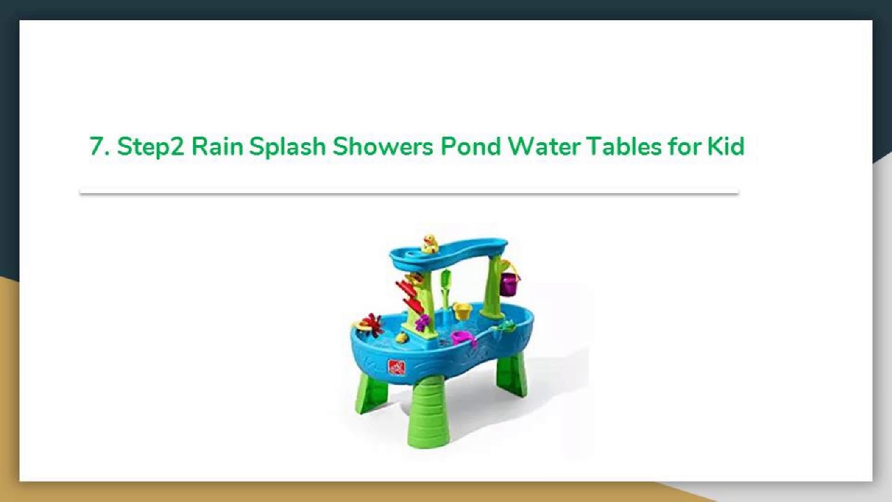 Top 10 Best Water Tables for Kid Review 2019