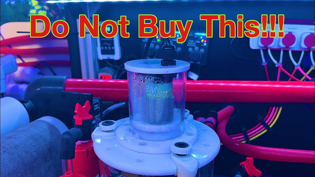 Do Not Buy This - Reef Tank Skimmer Automatic Cleaner on my Bubble Magus Curve 7