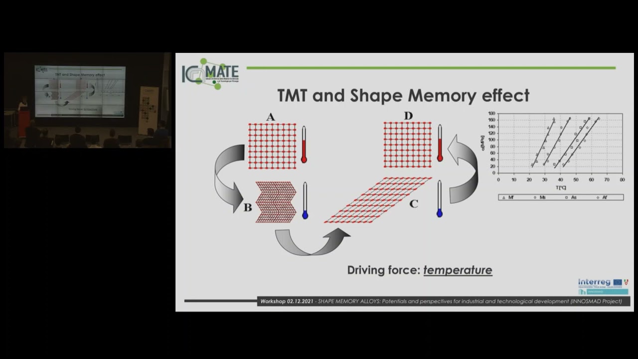 Workshop on shape memory alloys (SMA)