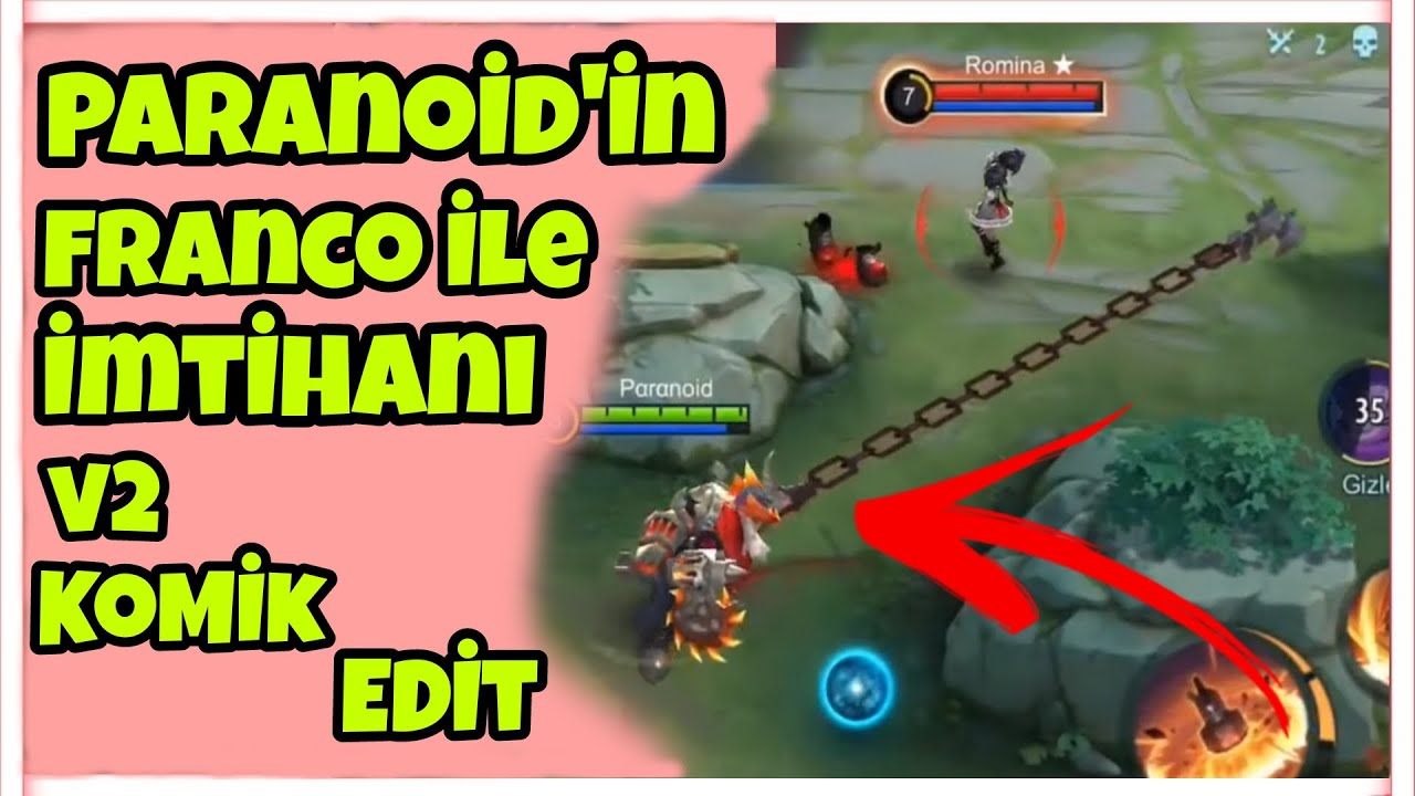 Paranoid'in Franco İle İmtihanı 2 | Komik Edit mlbb