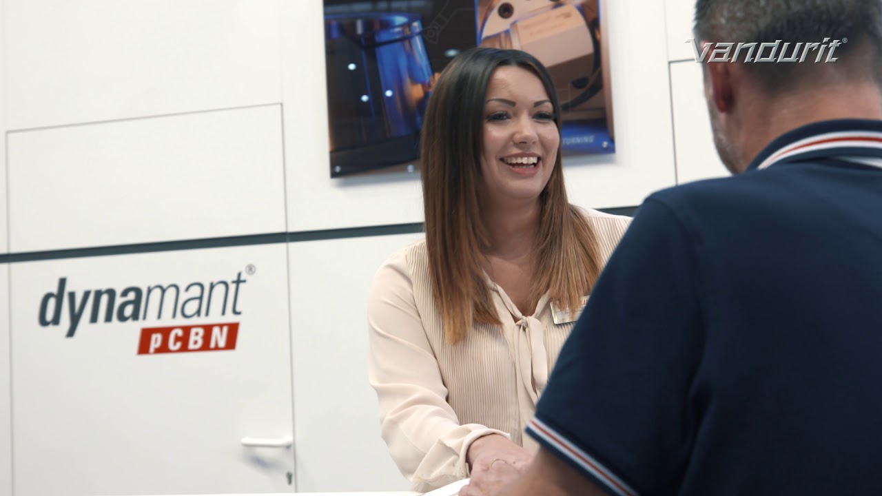Messestand f&uuml;r Kunden Vandurit GmbH auf der EMO2017