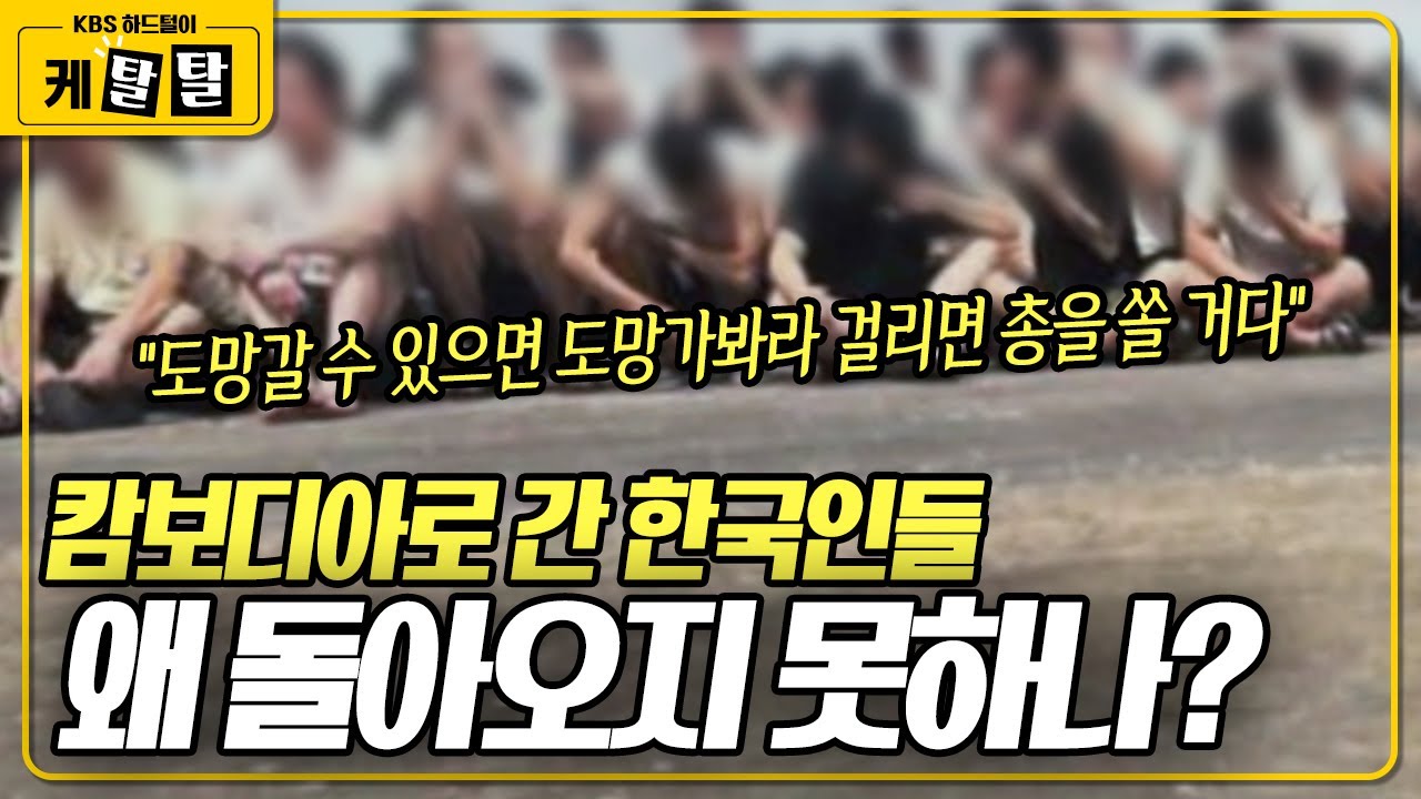 [🎬 케탈탈] 마치 감옥같은 시설에 갇힌 한국인들! 캄보디아로 간 한국인들은 왜 간 것이며, 왜 돌아오지 못하나? KBS 241224 방송
