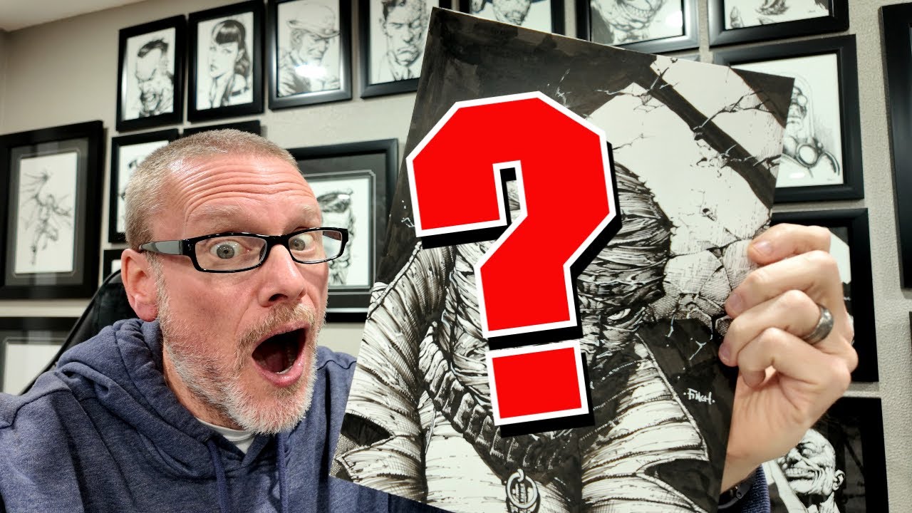 Właśnie wydałem 4,5 tys. dolar&oacute;w na NIESAMOWITĄ oryginalną grafikę Batmana autorstwa Davida Fincha