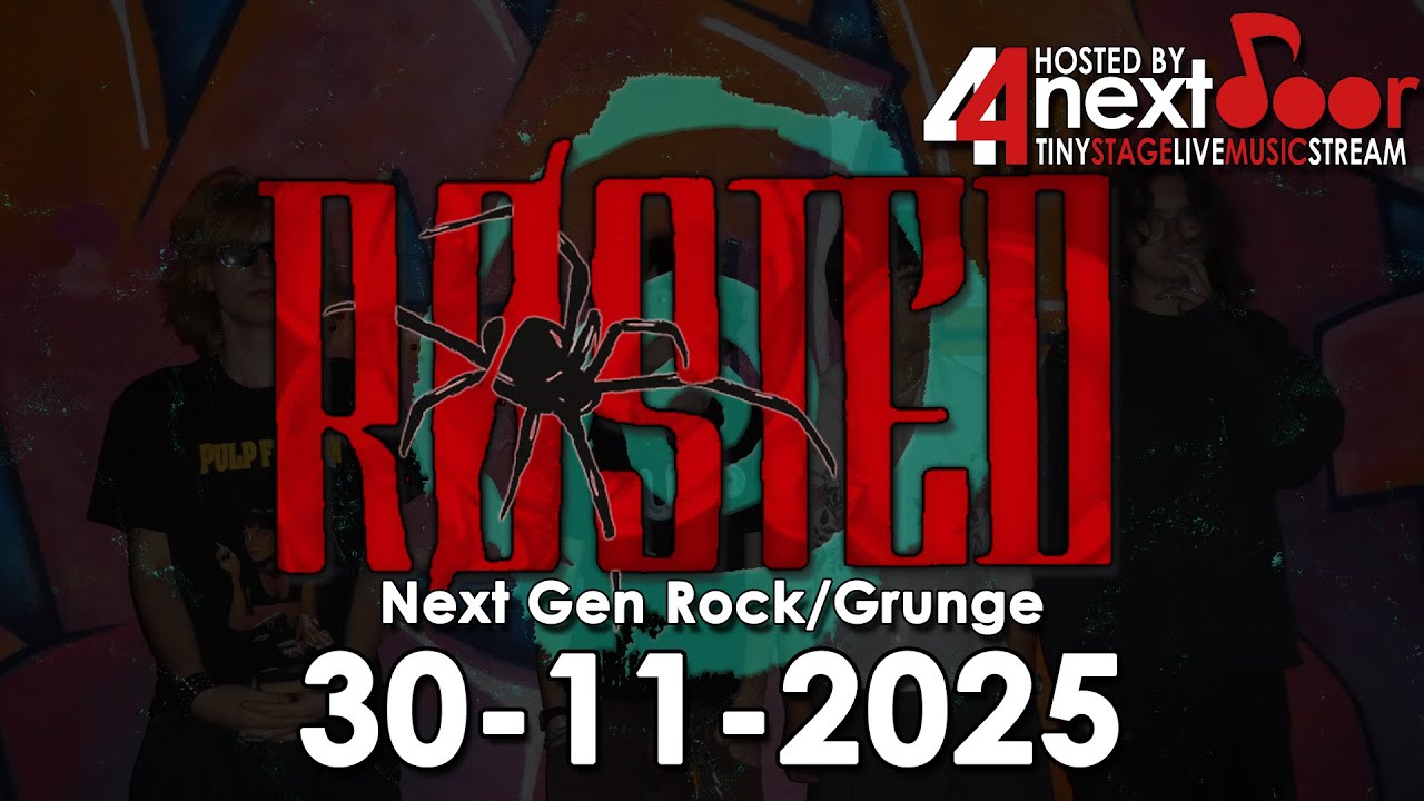 Live Band - R&Oslash;STED : Next Gen rock/grunge - LIVE at 44NextDoor Online Live Music Stage