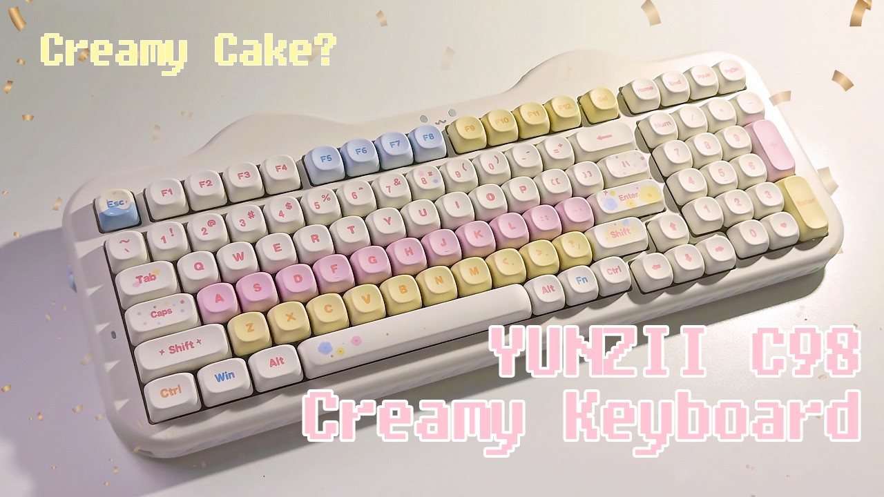 🎂너와 함께면 매일이 생일이야🎉여친 선물로 딱! YUNZII C98 Cake Meow 리뷰