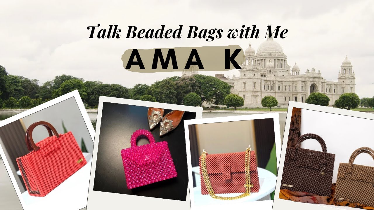 WANT ONE? HERE IS A LINEUP OF MY PERSONAL BEADED BAGS. 