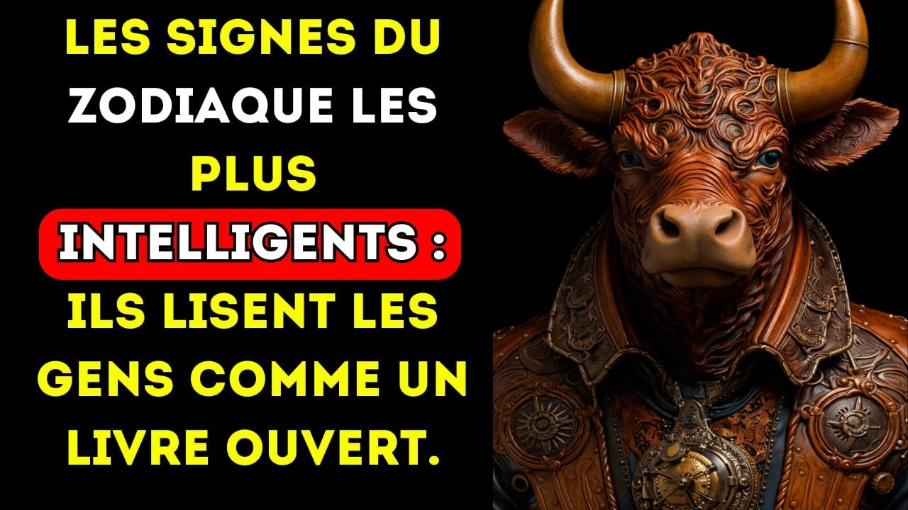 Les signes du zodiaque les plus intelligents : ils lisent les gens comme un livre ouvert.