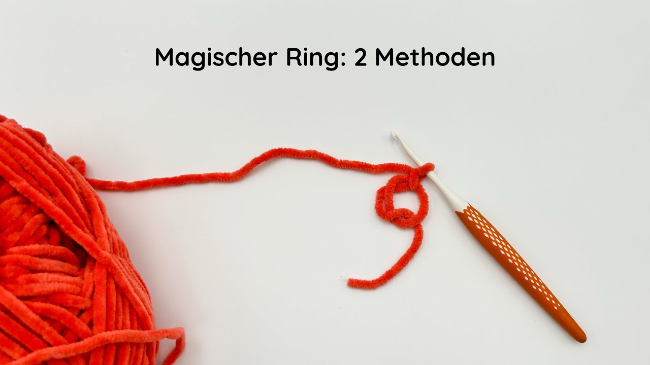 Magischer Ring h&auml;keln | 2 Methoden