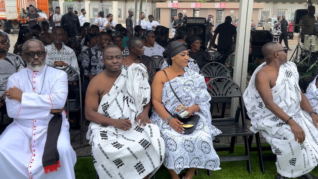 Kumawood Ellen White Mourns Father Today With All Stars🔥Michael Afranie Surprise