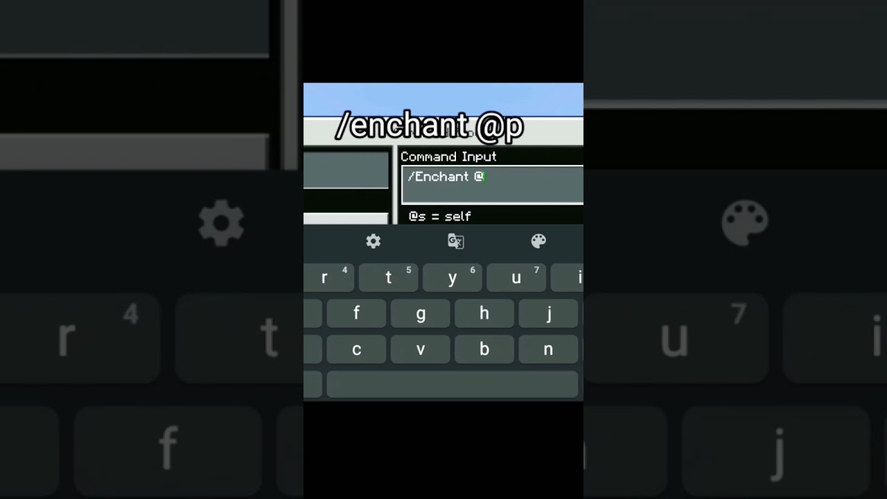How to Enchant 🤓 anything by command block in Minecraft pe #minecraft #shorts #viral #video