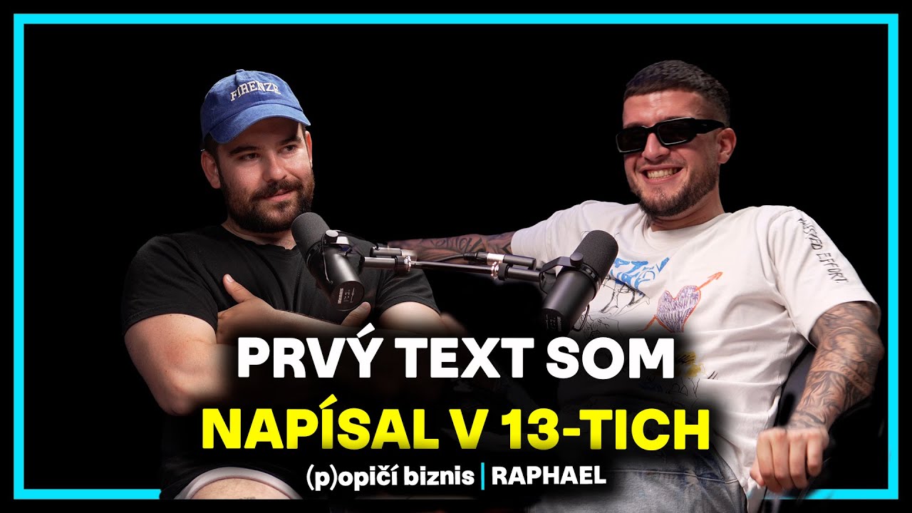 Vždy som chcel byť rapper /w RAPHAEL