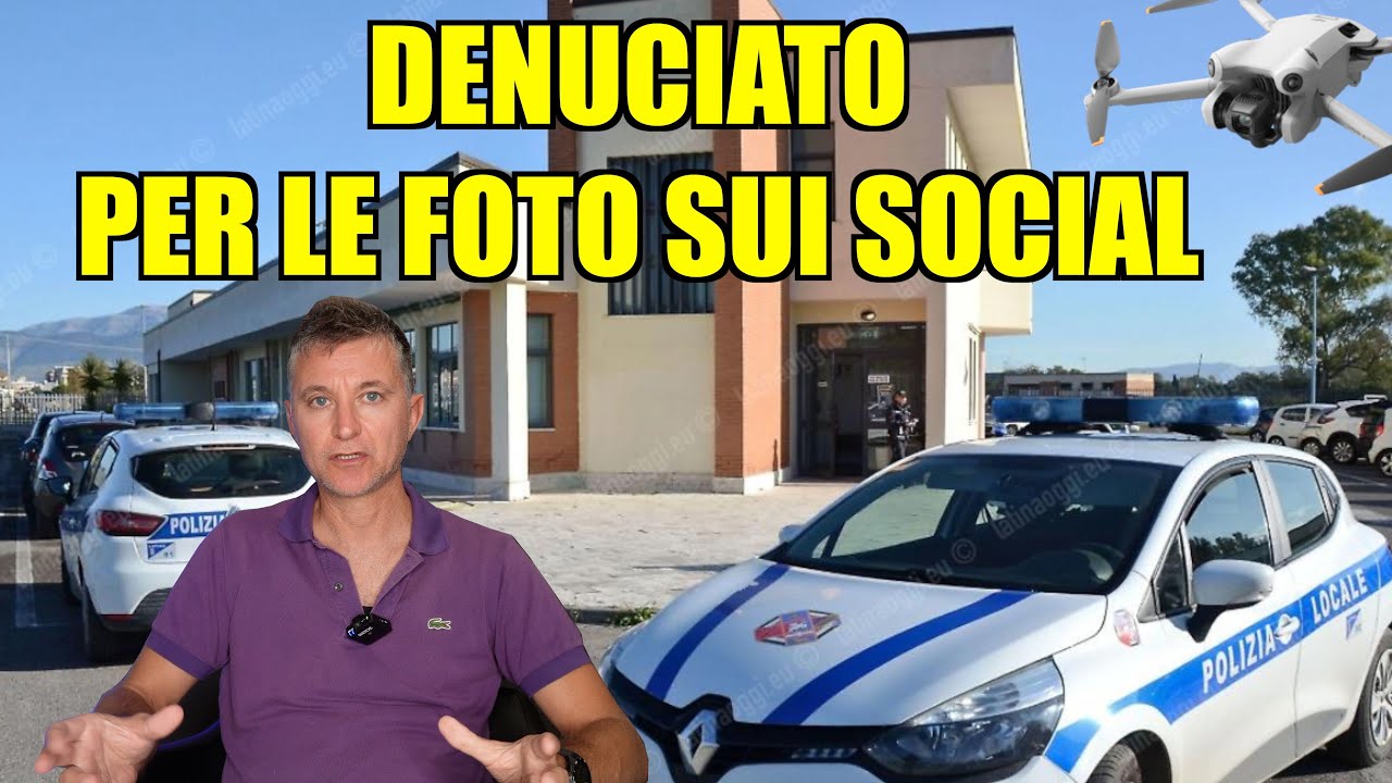 DENUNCIATO UN PILOTA  DI DRONI PER LE FOTO SUI SOCIAL