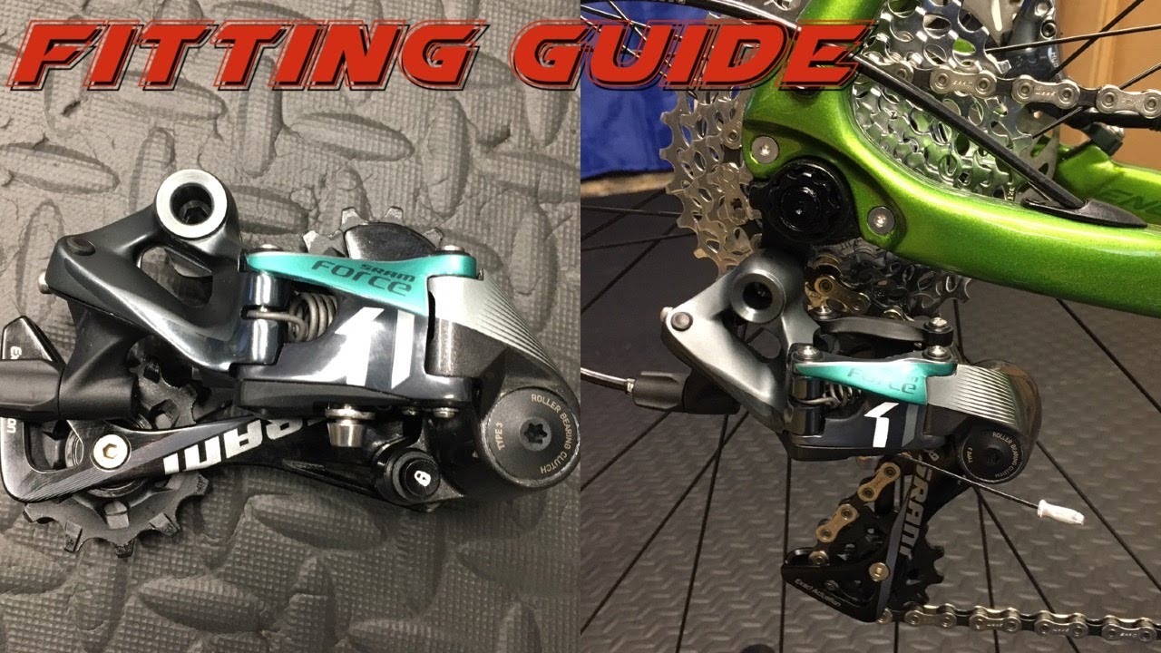 Руководство по установке заднего переключателя передач SRAM Force 1 Clutch