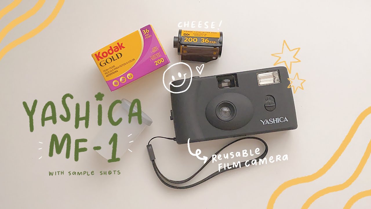Yashica MF-1 ☻ unboxing, how to use, and sample photos 🎞