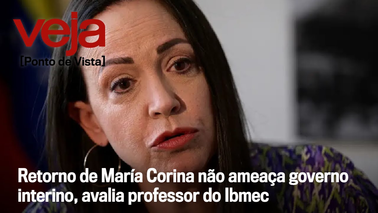 Retorno de María Corina não ameaça governo interino, avalia especialista