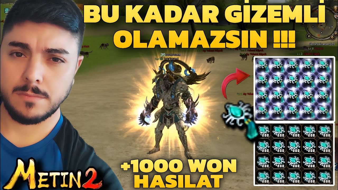 BU TILSIMLAR ÇOK GİZEMLİ 😱 +1000 WON HASILAT | Metin2 TR Ruby#389 #metin2 #metin2tr
