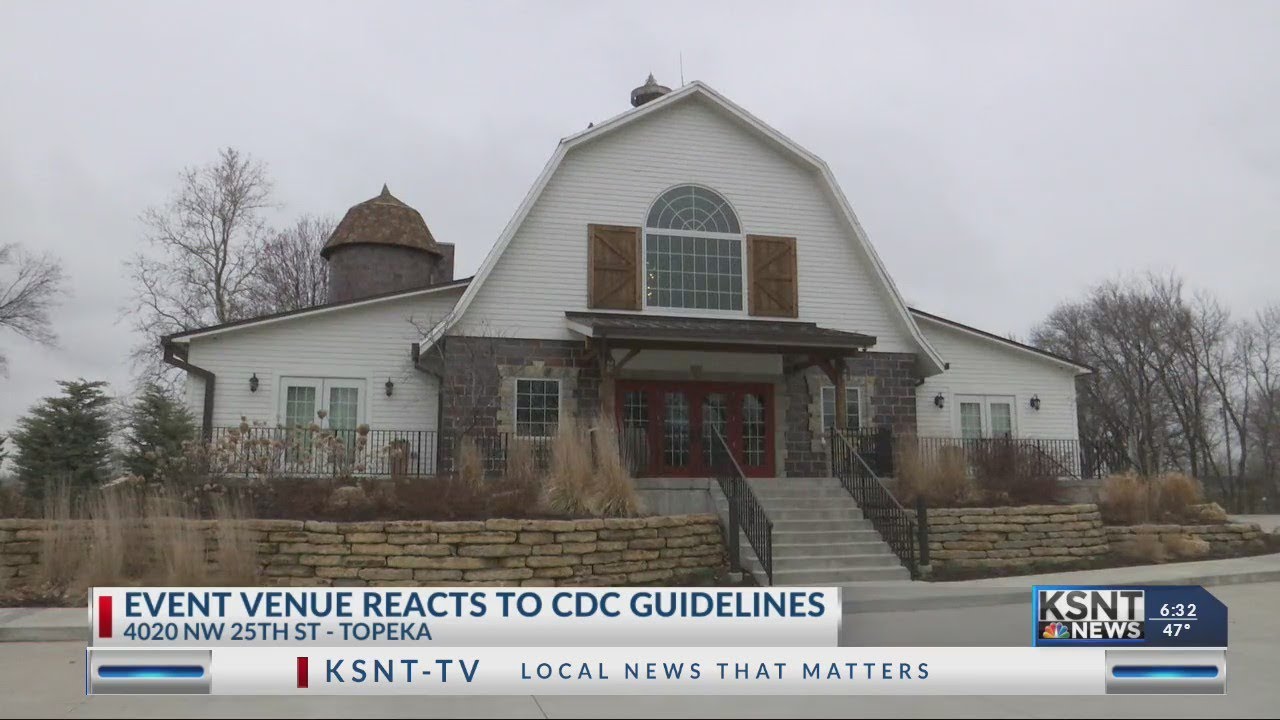 Local venue working with events to comply with CDC guidelines