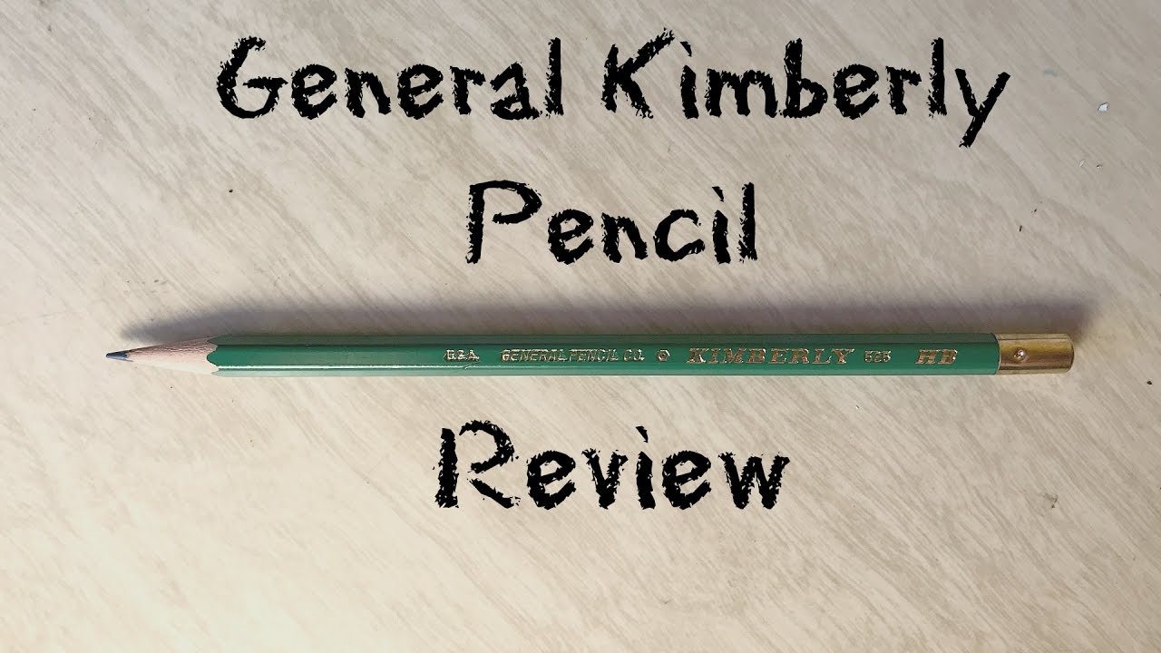 General's Kimberly HB Drawing Pencil Review