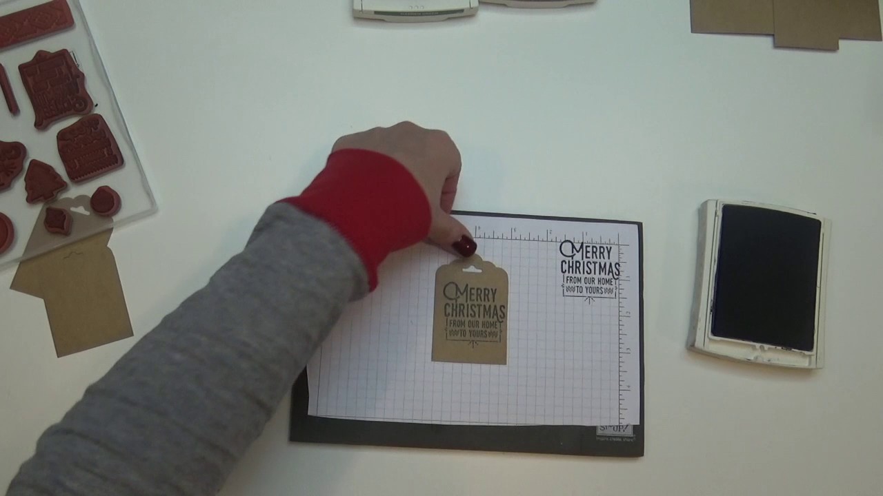 Stampin' Up! Christmas Tags 105