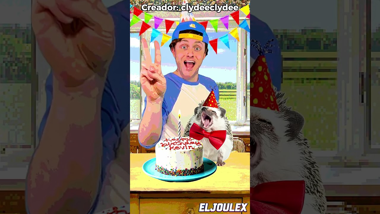 ES EL CUMPLE DE KEVIN 🎂‼️ [Fandub Espa&ntilde;ol Latino - @clydeeclydee]