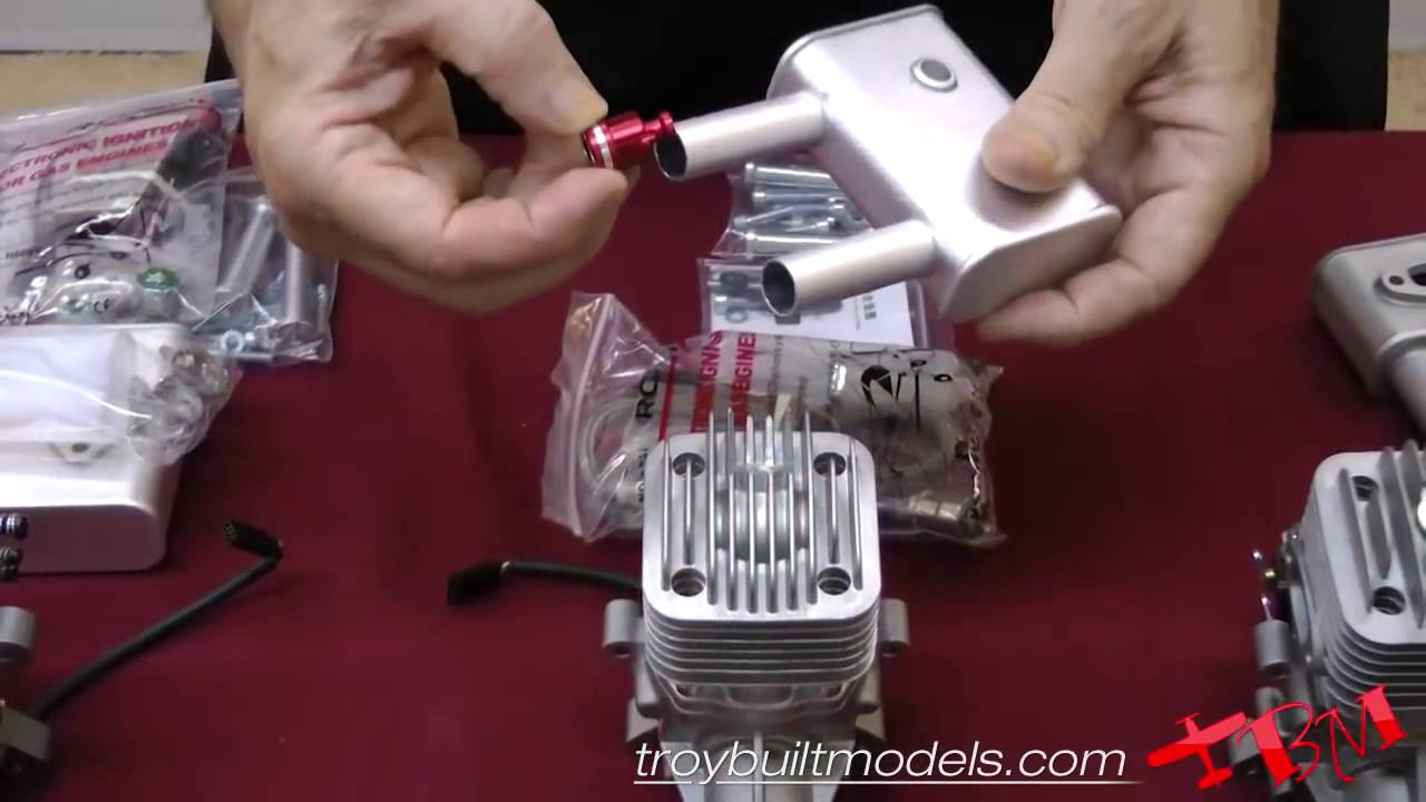 DLE Engines DLE 35RA 35cc Rear Exhaust Gas Engine