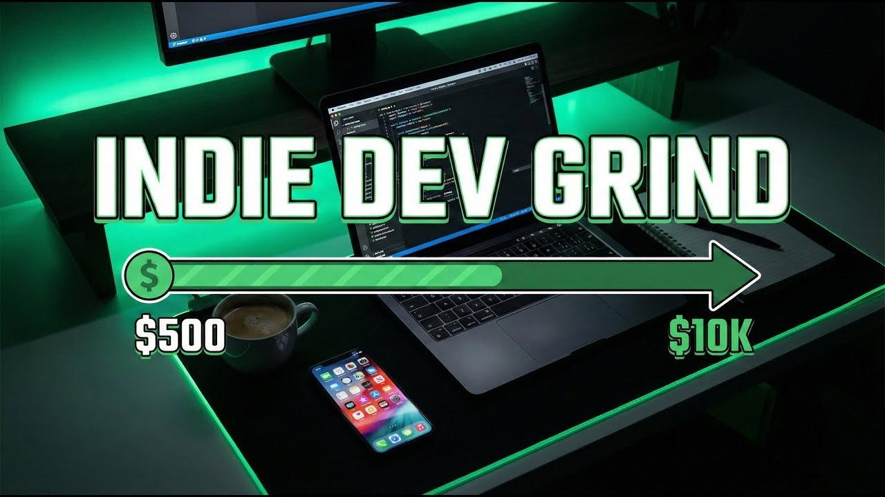 Indie Dev Grind: How I'm Building My App Empire from $500 to $10K