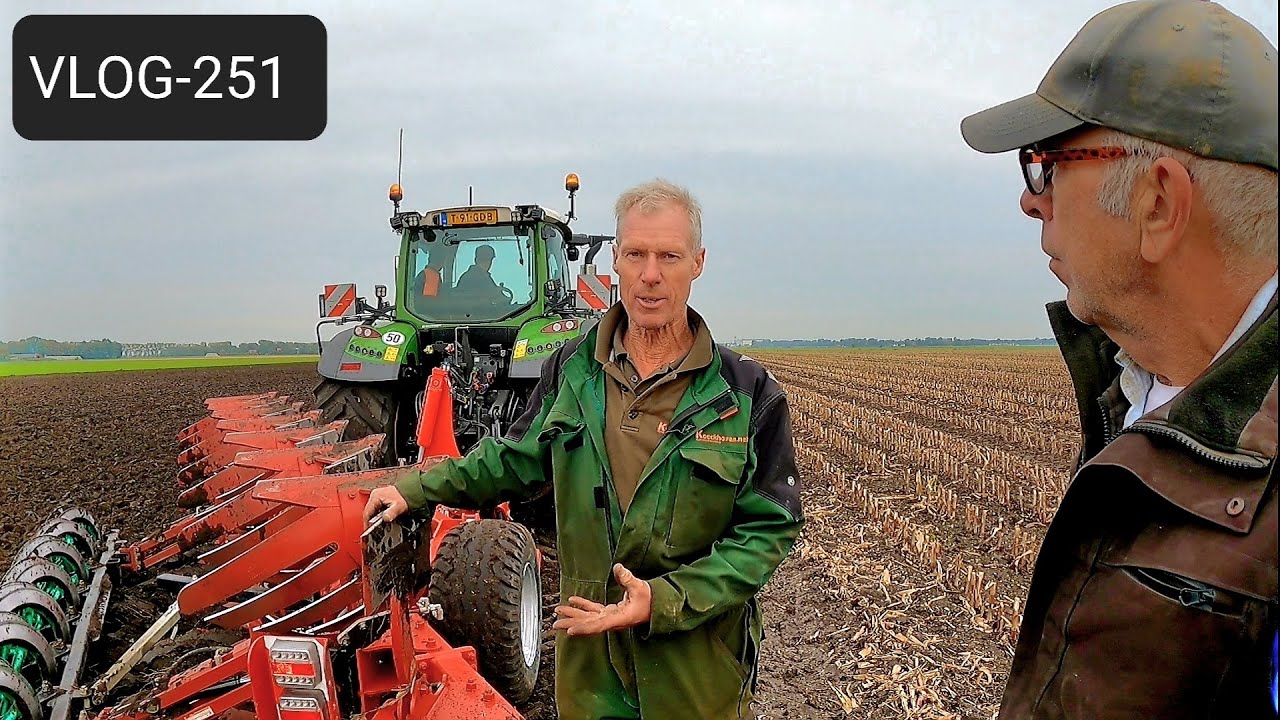 FARMVLOG#251 bovenover ploegen, sloot schoonmaken, suikerbietenopbrengst