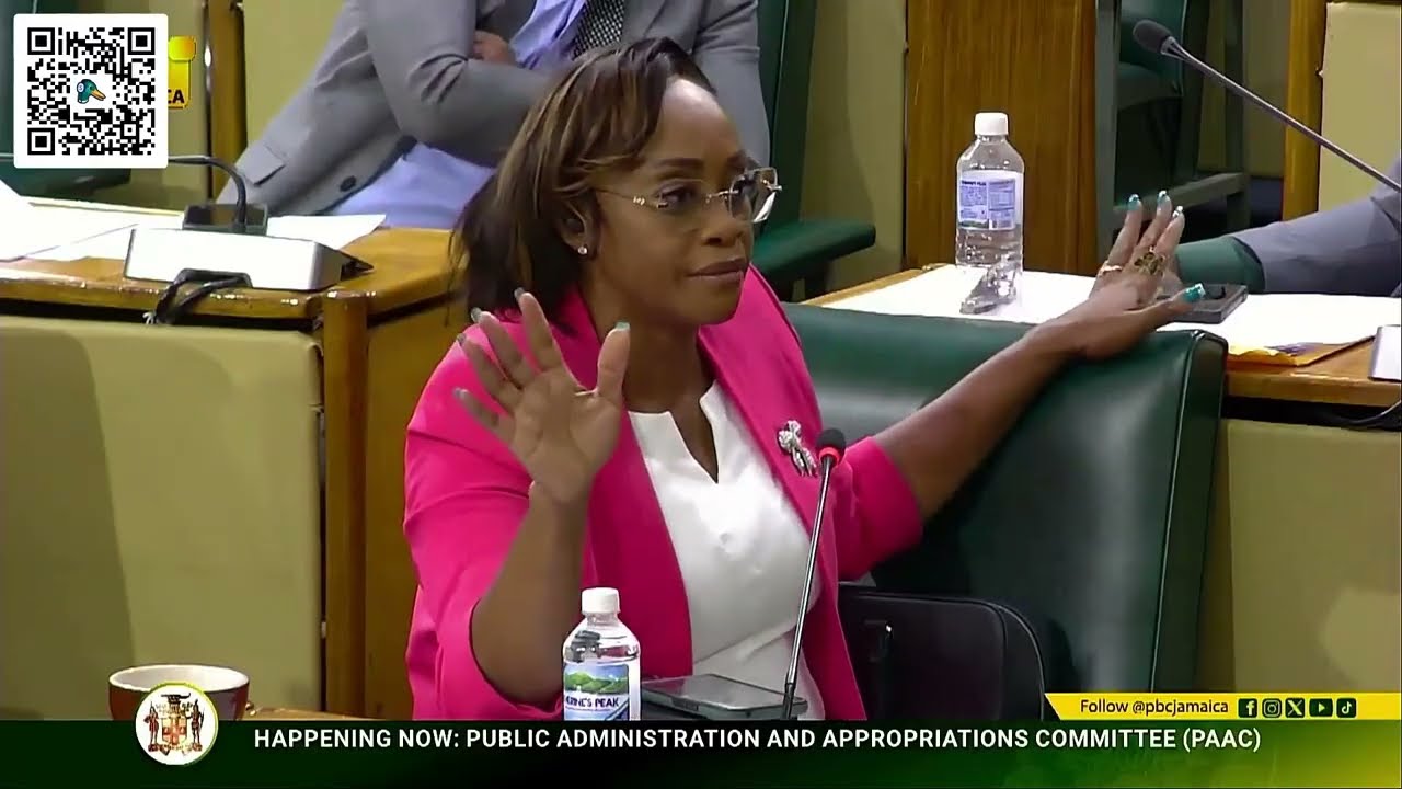 House Speaker Juliet Holness: Peter Bunting Public Administration & Appropriation Committee