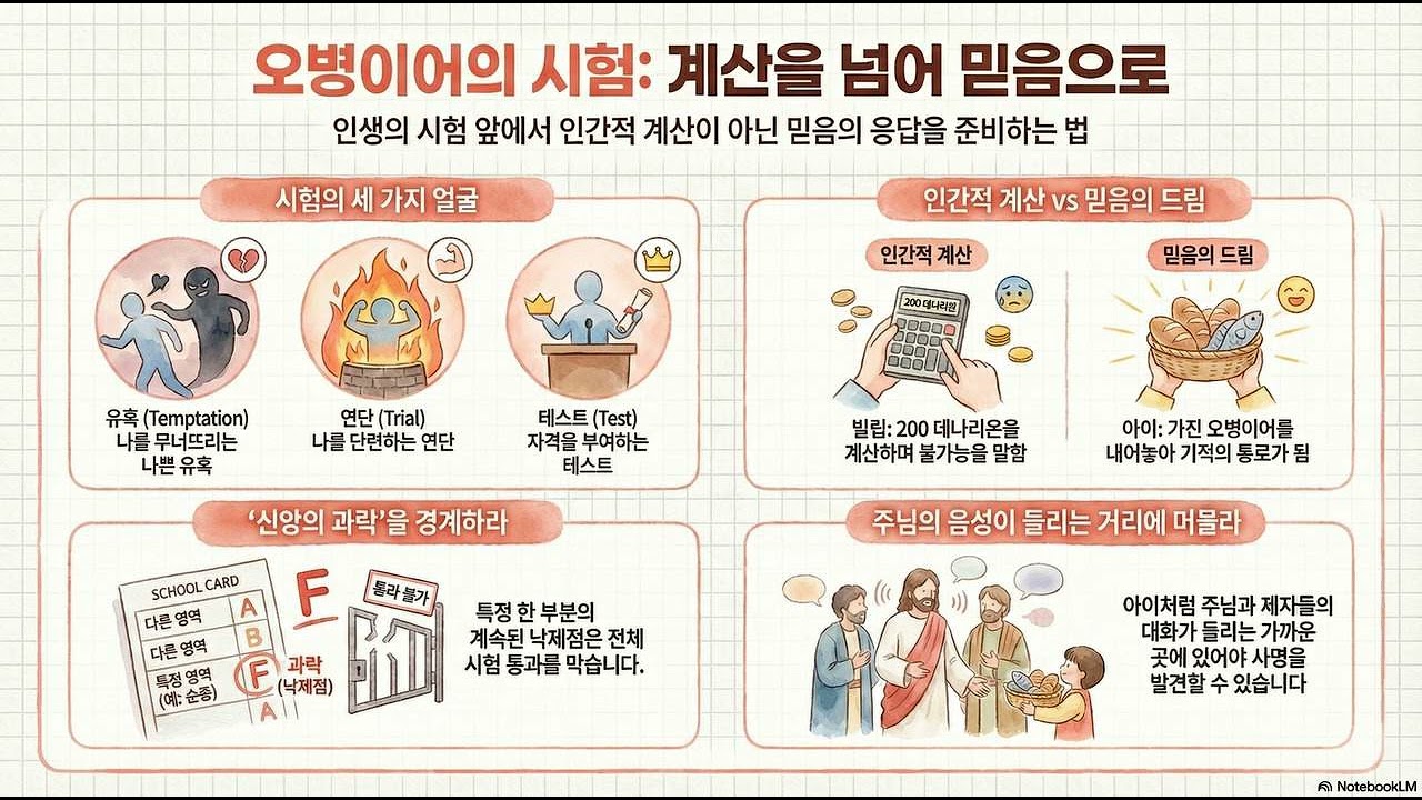[광동교회]베세다 들녘의 시험과 오병이어의 신앙 교육|요6장5-10|2026.02.16 월 새벽|