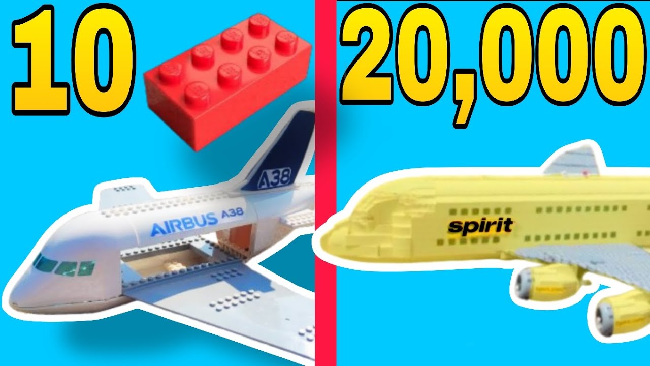Insane 10 Vs 20,000 Piece Lego Plane Crash! Part 2!