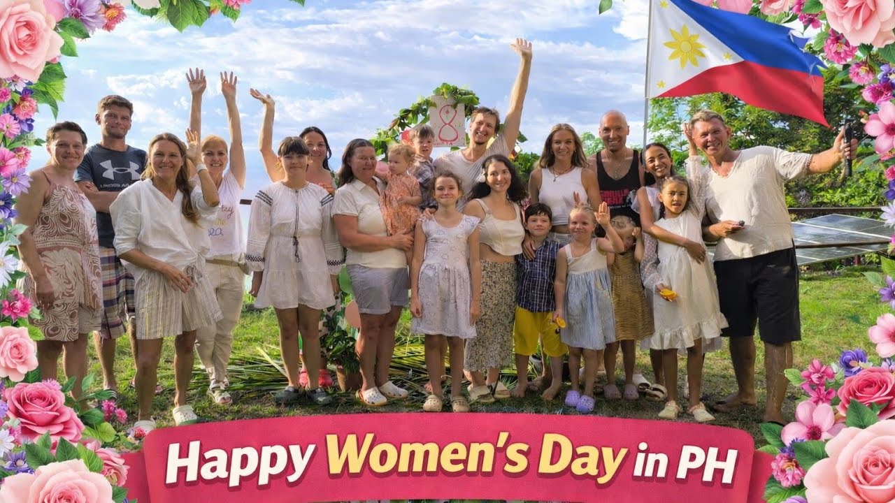 UNBELIEVABLE CELEBRATION OF WOMEN'S DAY IN THE PHILIPPINES 🇵🇭❤️Tropical Party 🎉