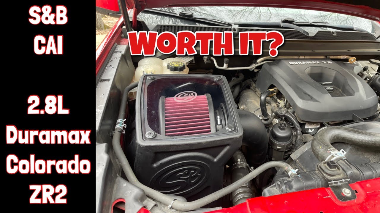 2.8l Duramax S&B Cold Air Intake Worth It? 6,000 Mile Test | Chevy Colorado ZR2