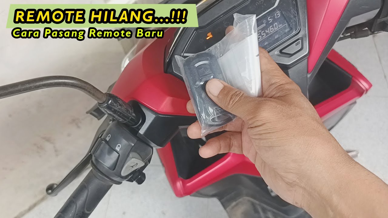 CARA PASANG REMOTE BARU MOTOR VARIO 150