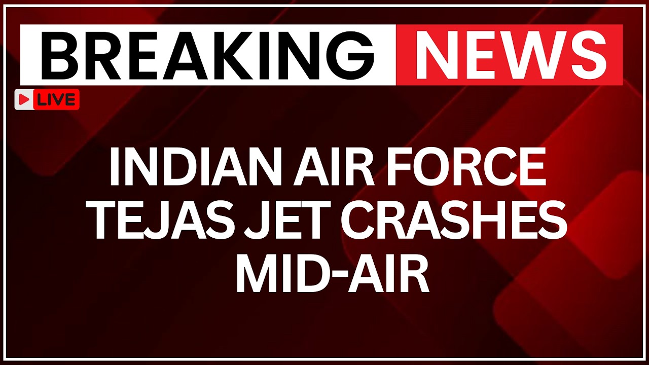 Tejas Fighter Crash Today LIVE: Another Tejas Fighter Lost During Training Flight | NewsX