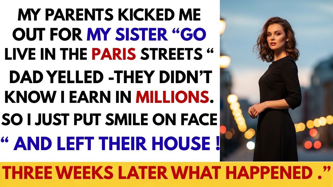 They Kicked Me Out for My Sister's Dream – 48 Hours Later, I Owned Everything