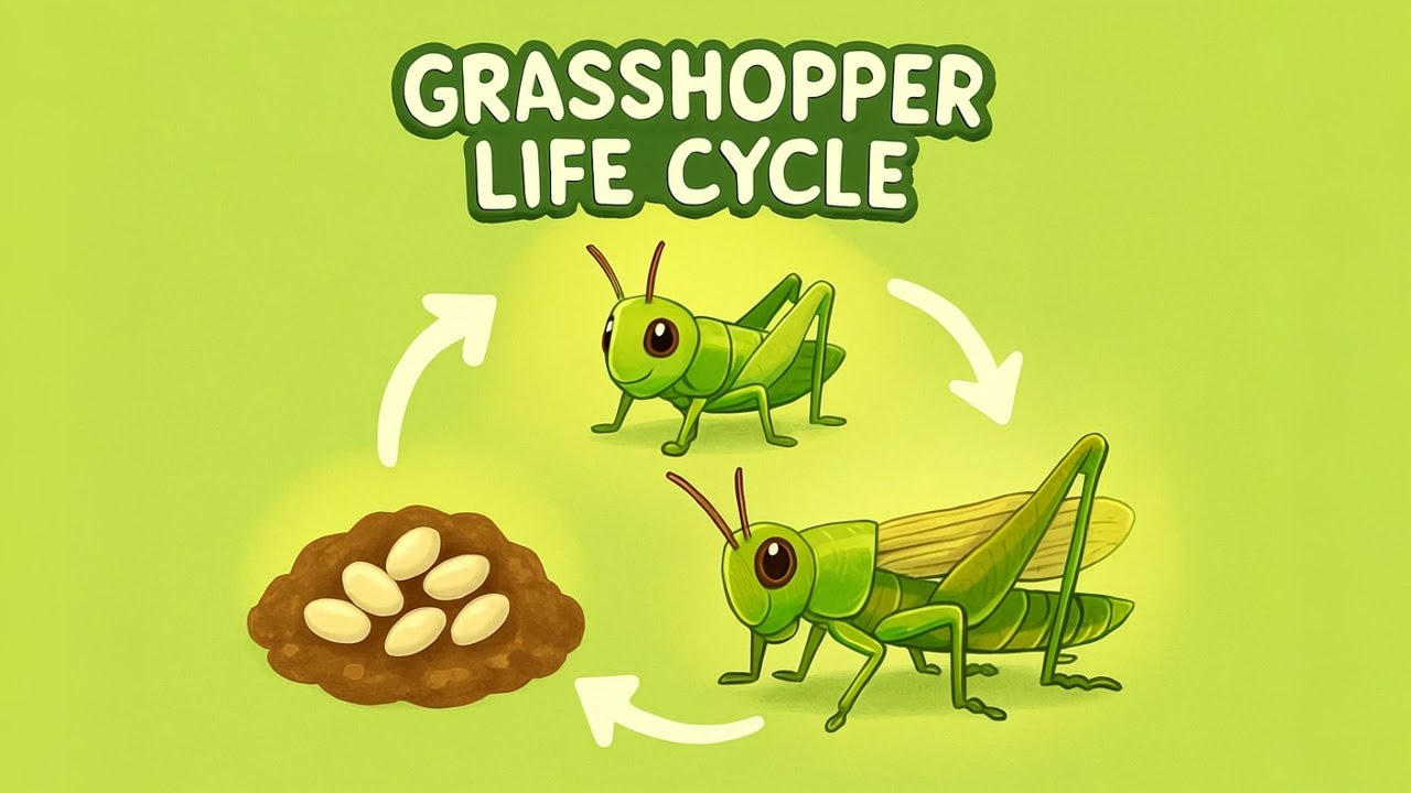 Life Cycle of the Grasshopper