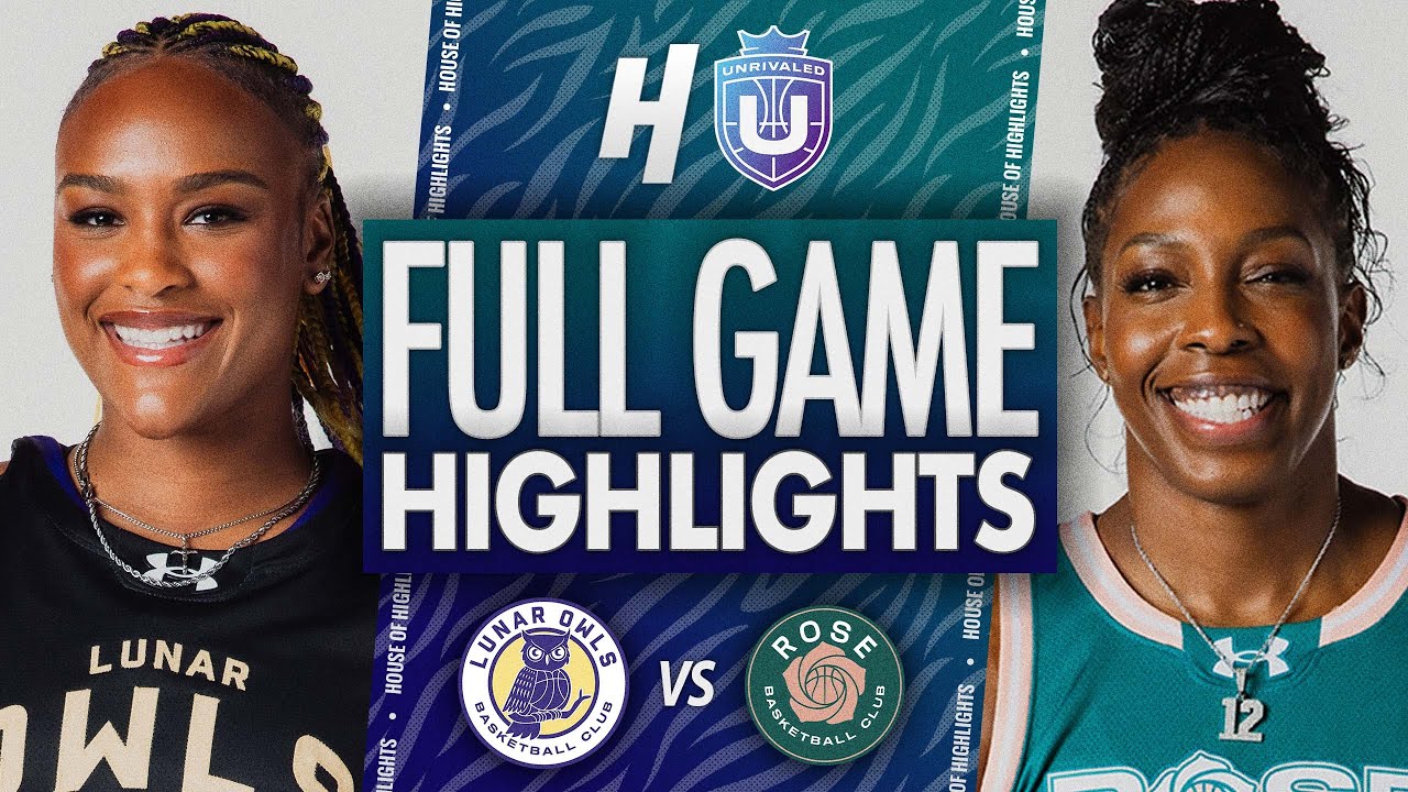 Lunar Owls vs Rose - FULL GAME Highlights | January 5, Unrivaled 2026