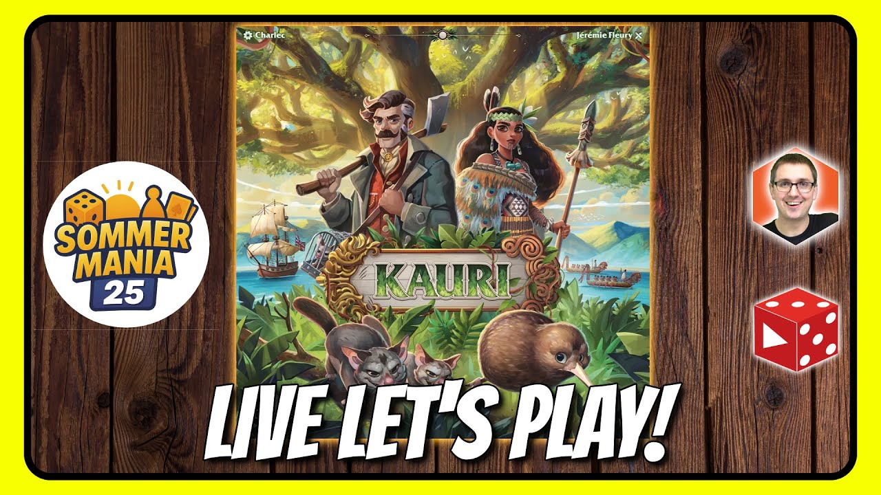 [LIVE] Vollständige Runde KAURI – zu viert, mit  Regelerklärung!