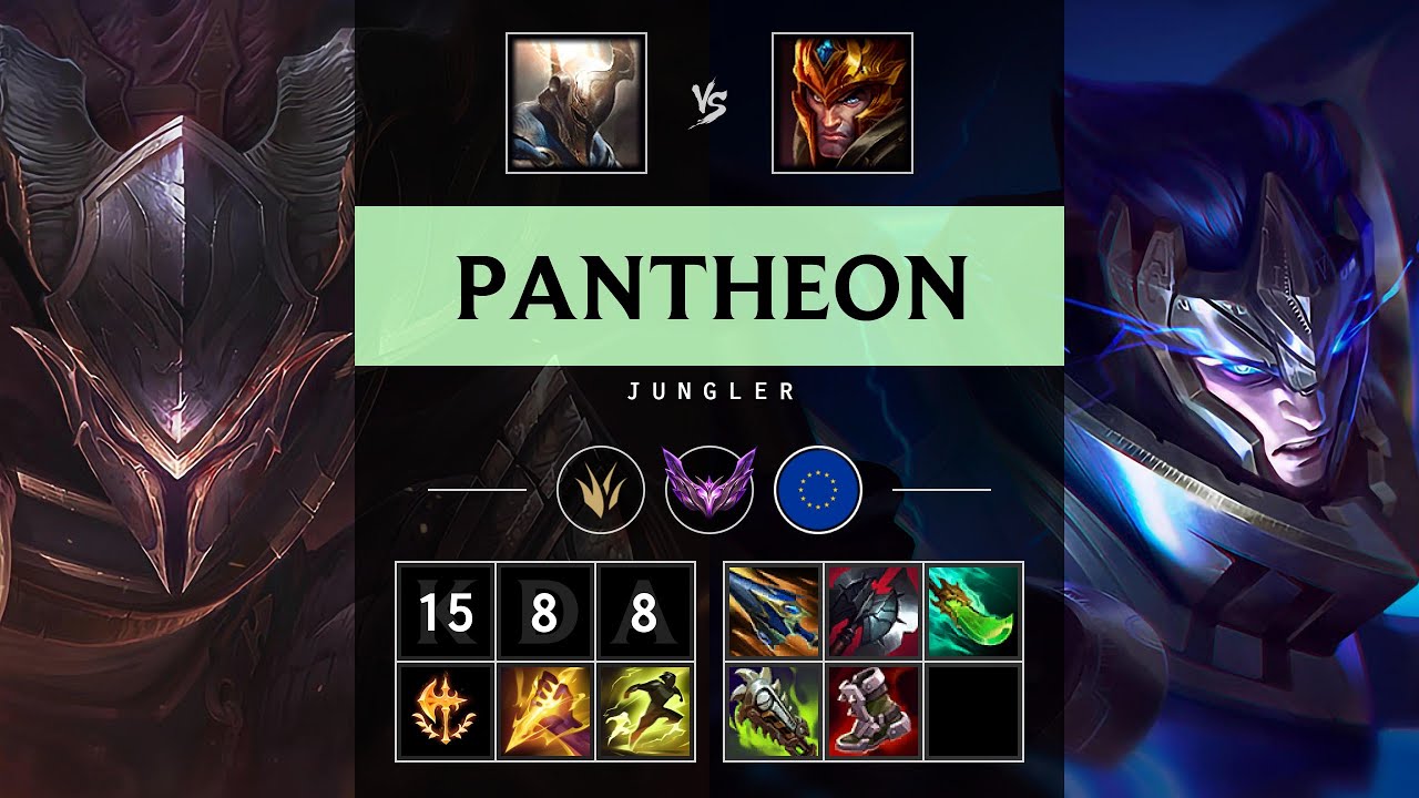 Pantheon Jungle vs Jarvan IV - EUW Master Patch 25.19