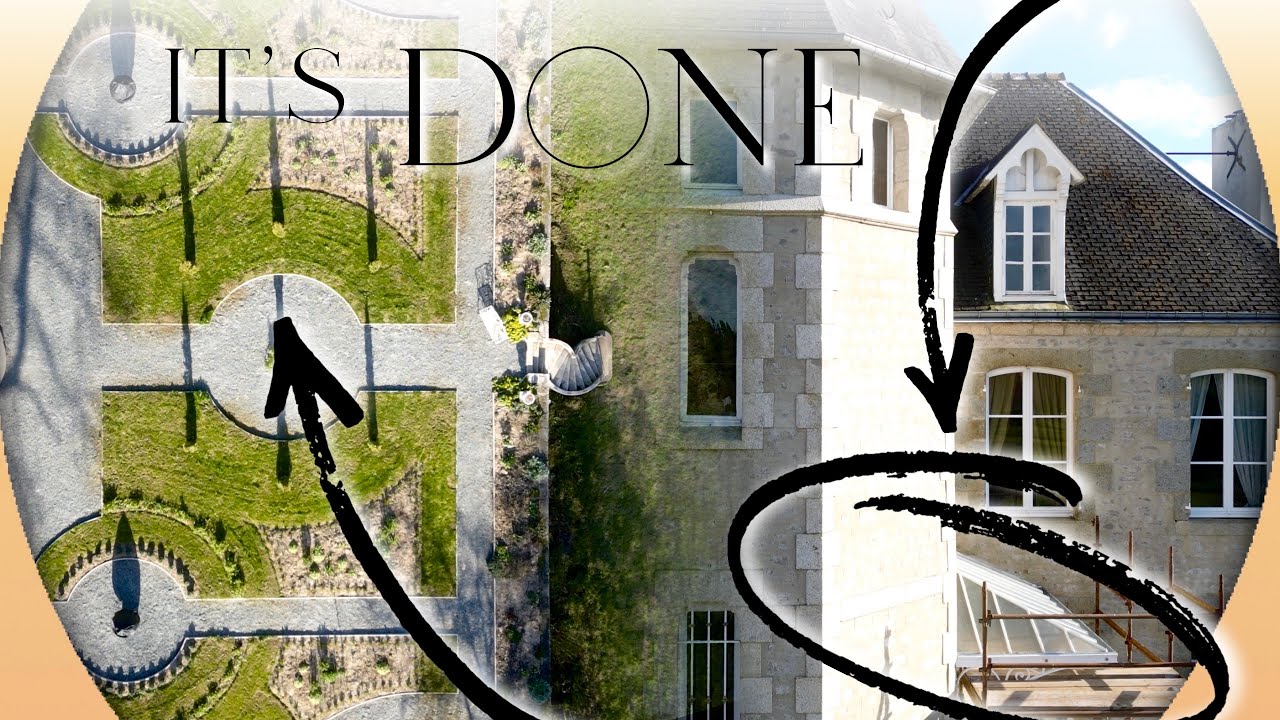 ITS FINISHED | The SECOND Formal GARDEN & AWNINGS 