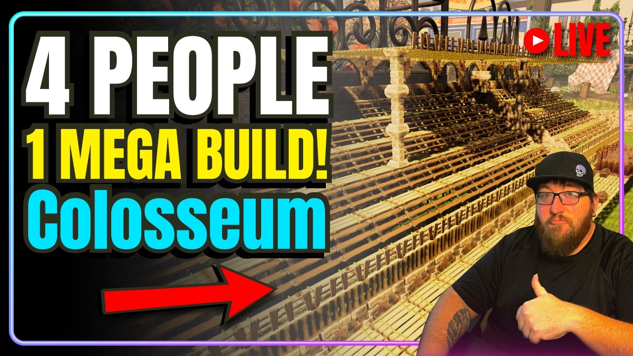 🔴Live - Mega Building With Friends in Grounded 2