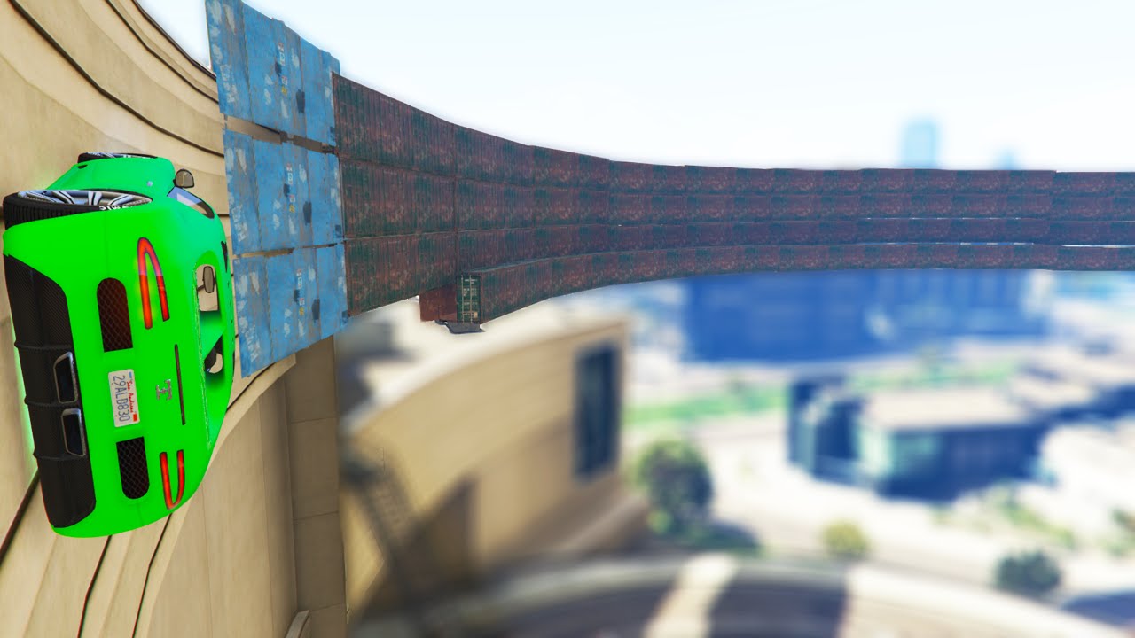 WALLRIDE OF DOOM! (GTA 5 Funny Moments)