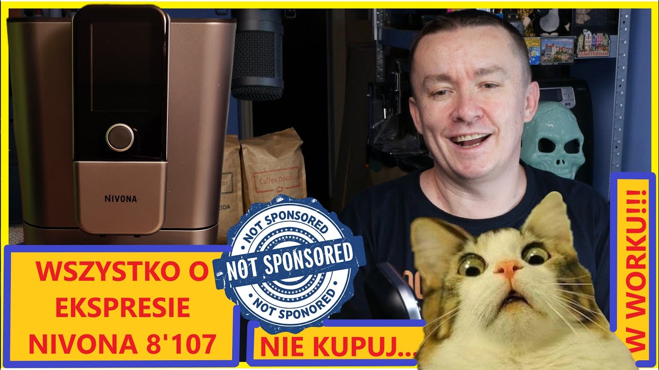 Ekspres NIVONA 8107 - OBEJRZYJ zanim KUPISZ (recenzja NIESPONSOROWANA)  [kawy CIEPŁE i ZIMNE]