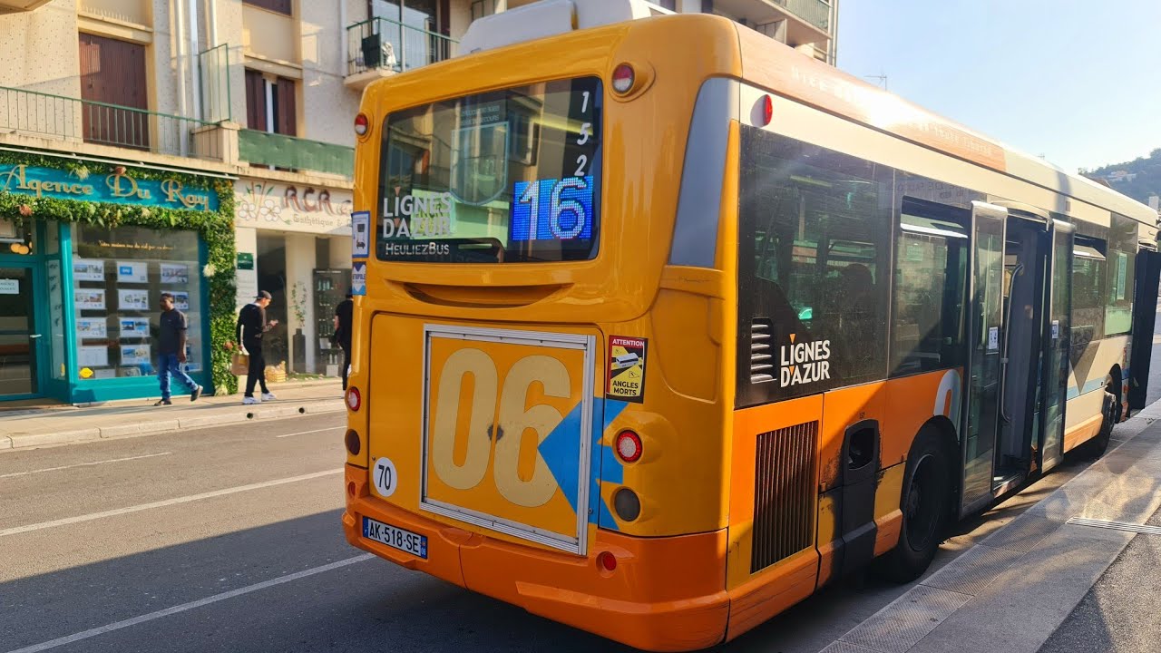 LIGNES D'AZUR | Heuliez-Bus GX127L N°152 ● Roadmovie