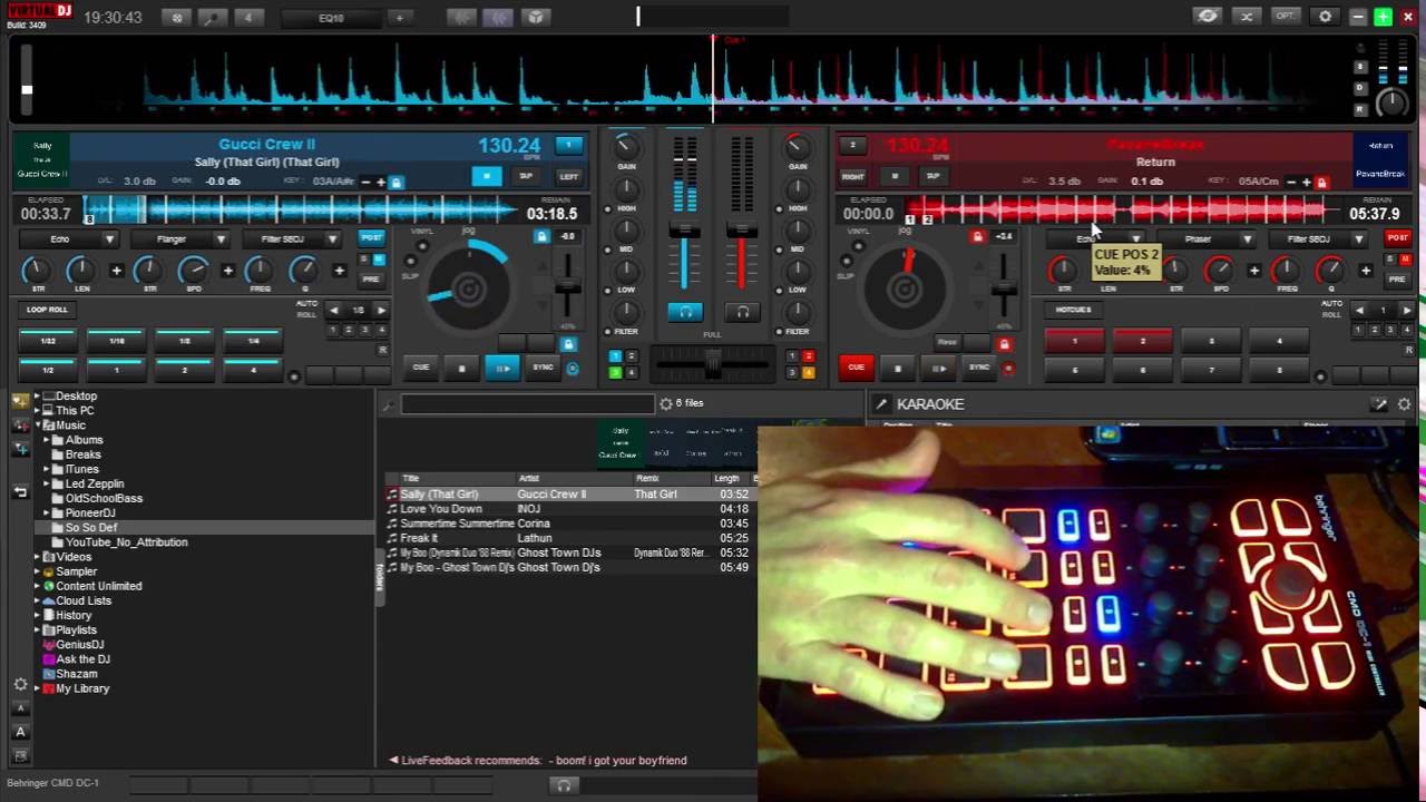 Behringer CMD DC-1 Overview, Virtual DJ mapping and quick demo
