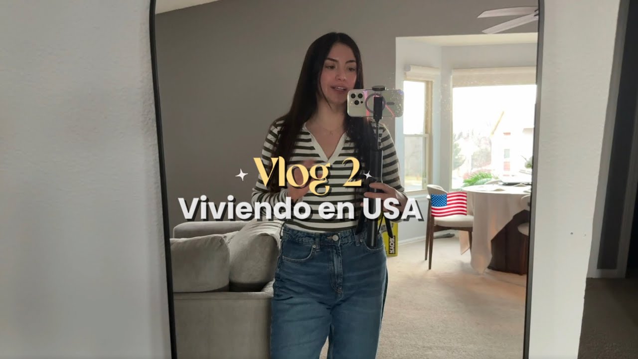 VIVIENDO EN USA 🇺🇸 | vlog 2: dia libre, charlita, compra Wholefoods✨